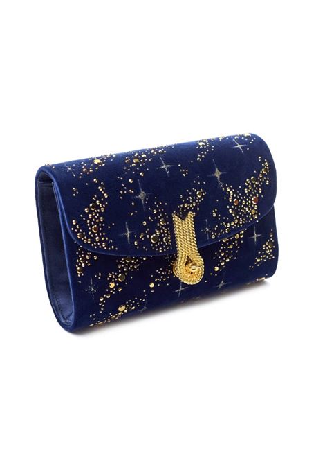 Clutch queen mid Constellations in blu Amato Daniele - donna AMATO DANIELE | 877864AVELLUTOBL